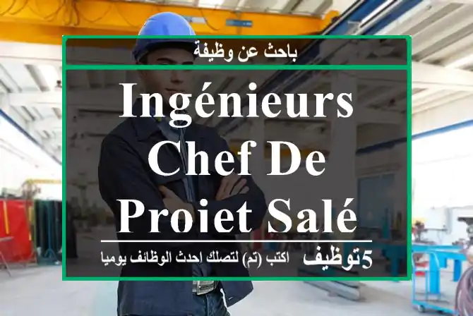 Ingénieurs chef de projet salé