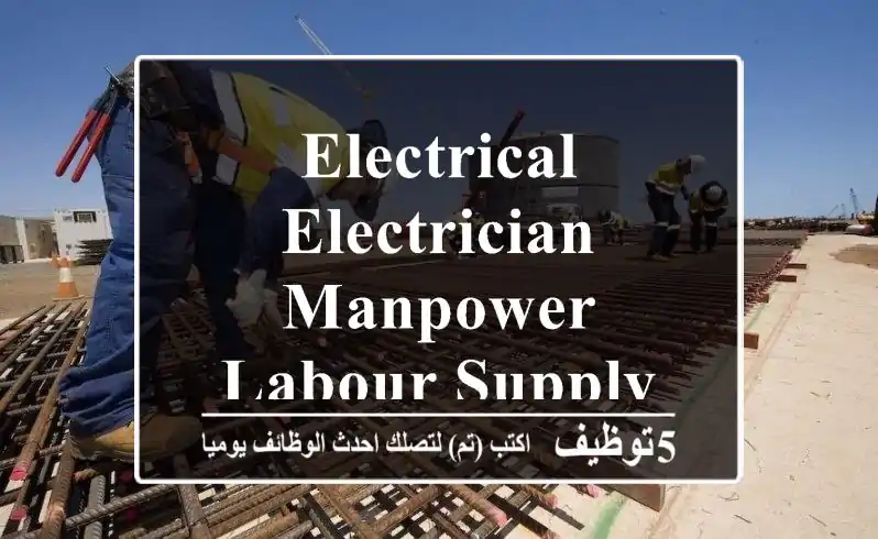 Electrical electrician Manpower Labour Supply from India