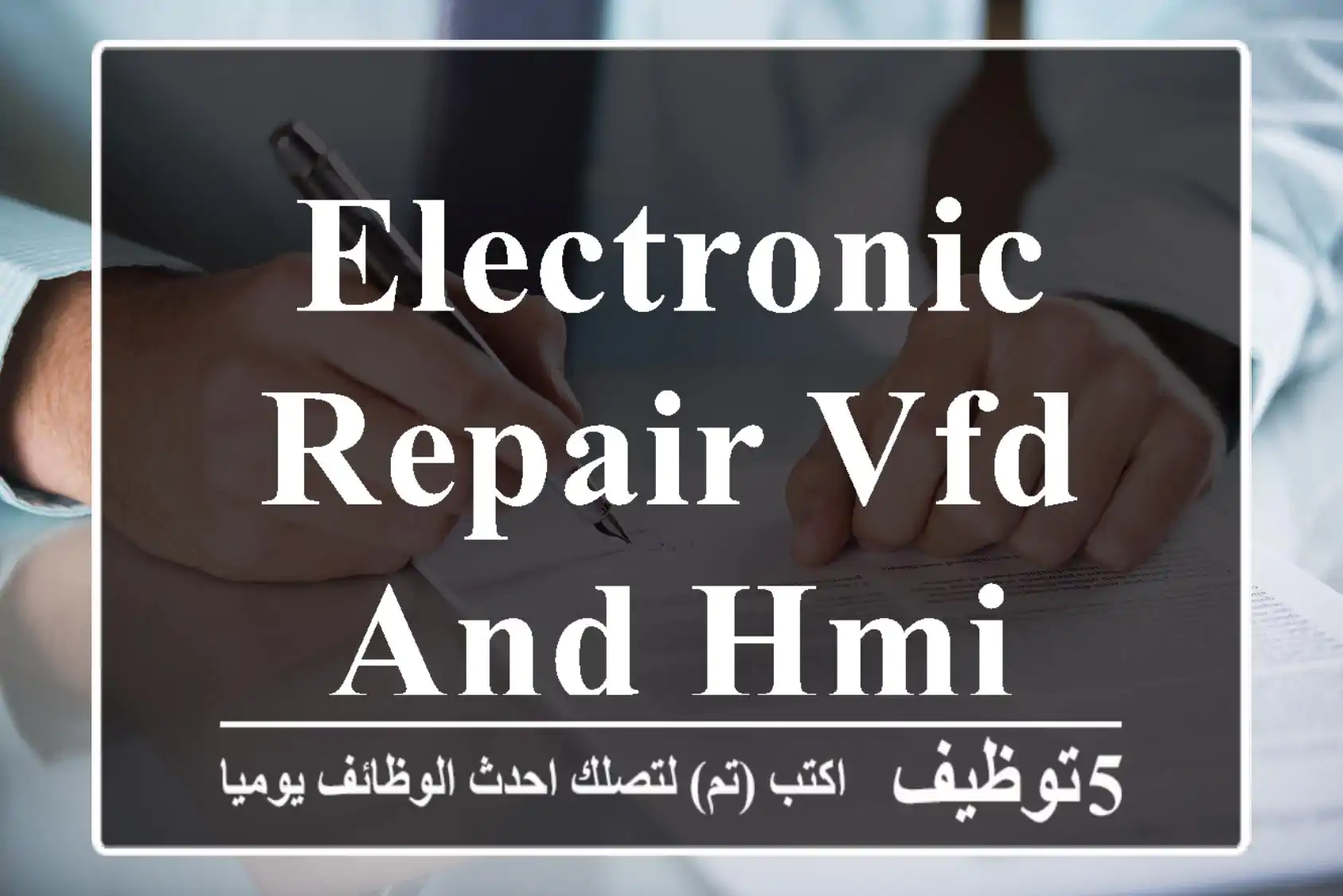 Electronic repair vfd and Hmi