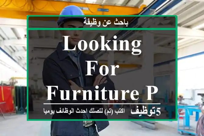 looking for Furniture PAINTER