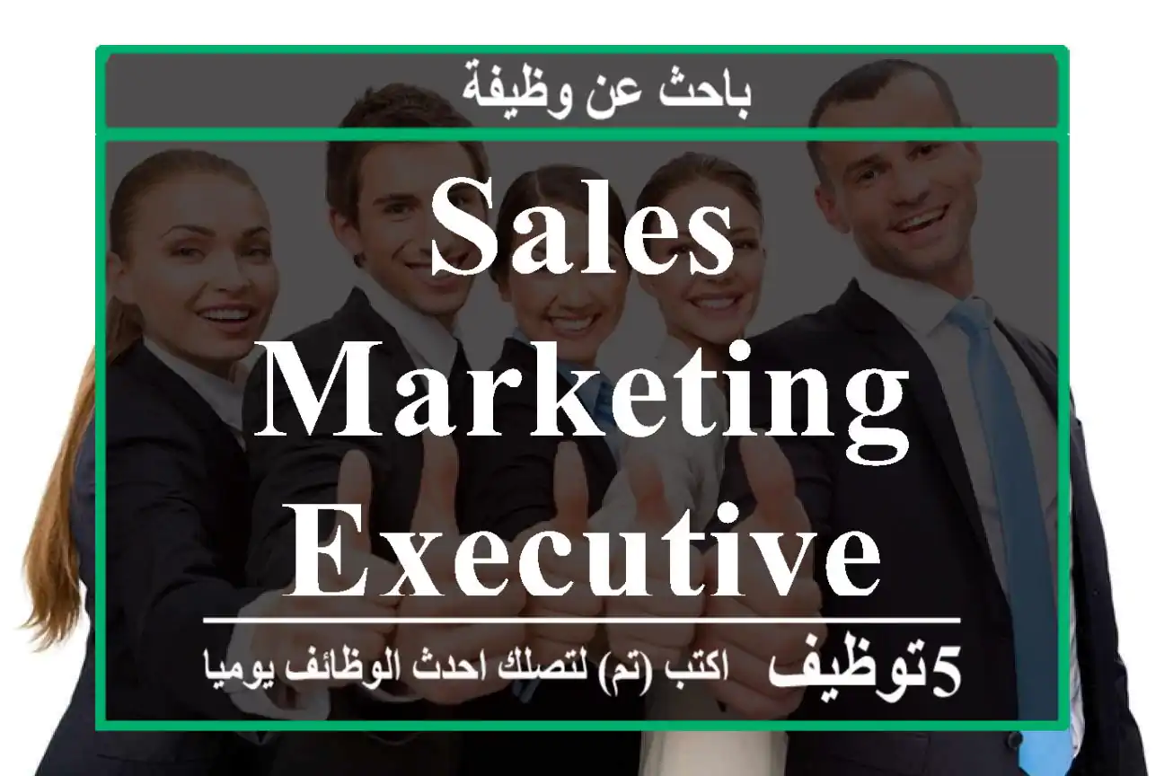 Sales & Marketing Executive