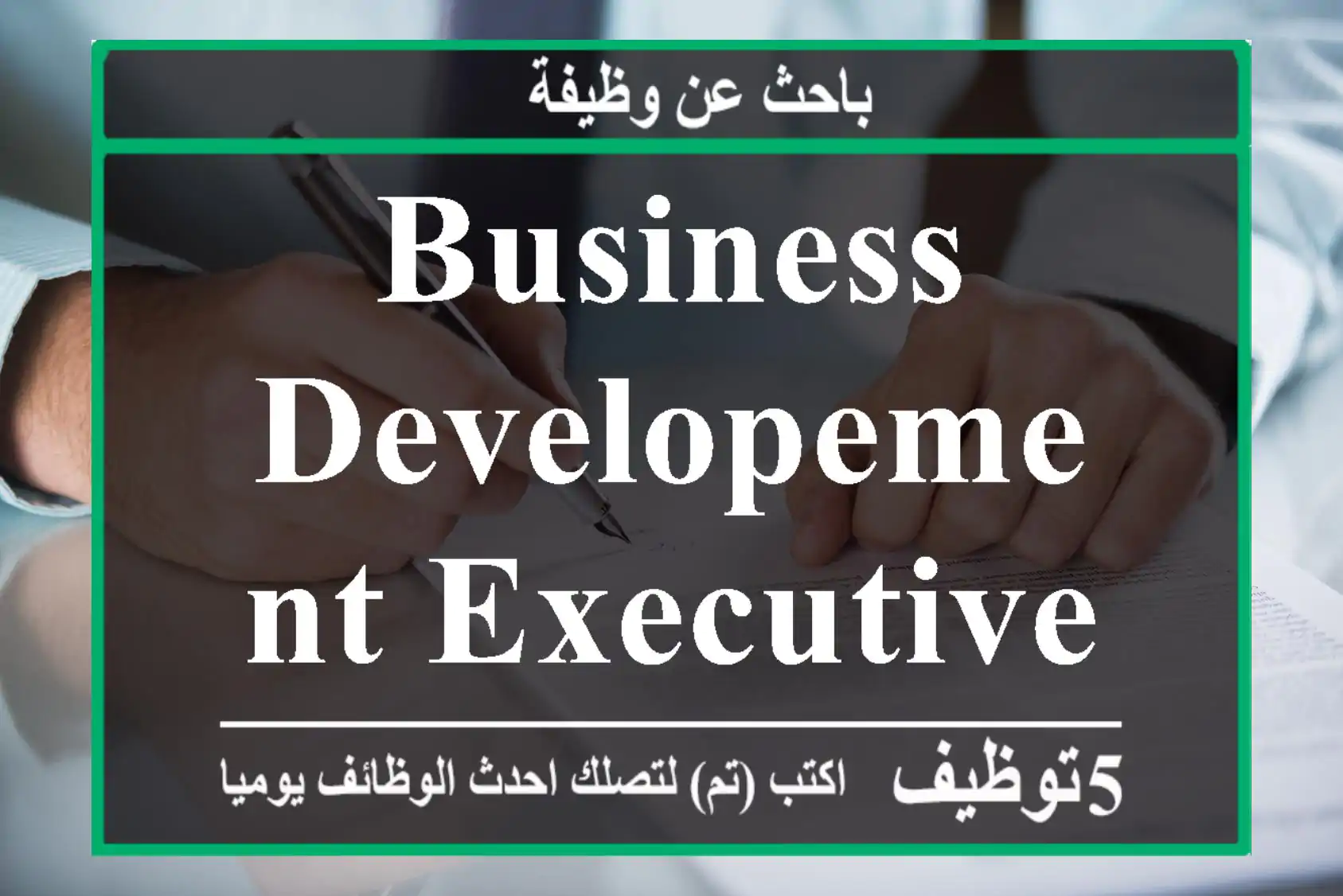 Business Developement Executive Manager