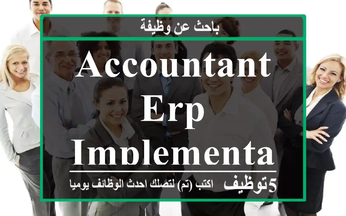 Accountant - ERP Implementation